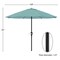 Nature Spring Nature Spring 9 Foot Patio Umbrella - Dusty Green 528632IUU - alternate 2
